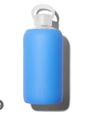 BKR Glass Water Bottle - 1L Blue